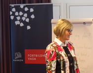 Margareta Ivarsson jobbar på Hanken, Vasa
