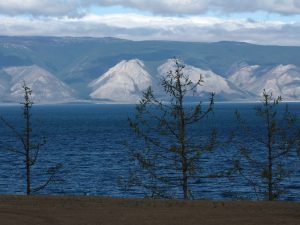 Bajkalsjön i Sibirien